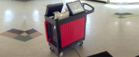 the Kiosk Cart the Kiosk Cart