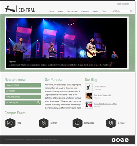 5th Generation CentralAZ.com website - aka "007"