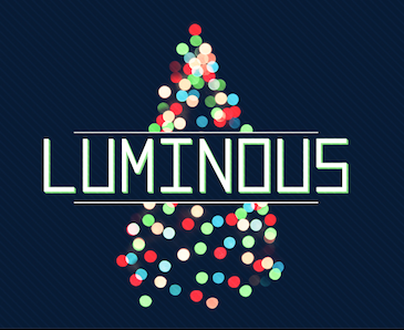 Central Christian Church's Christmas Luminous Graphic Central Christian Church's Christmas Luminous Graphic