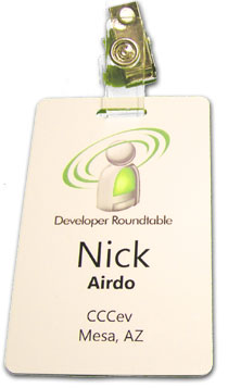 Arena Developer Roundtable badge