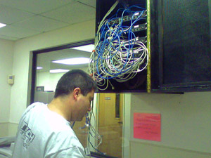 Robert and a rat's nest